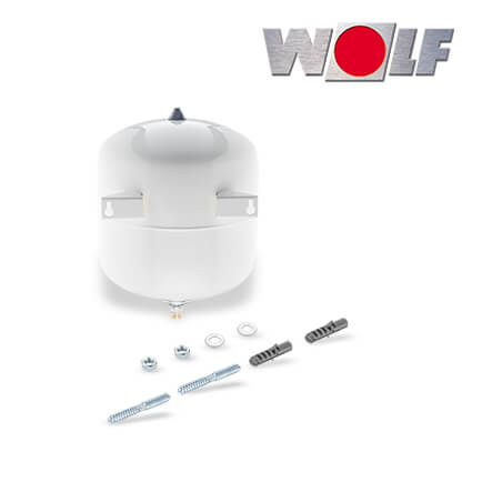 Wolf Ausdehnungsgefäß Sole/Solar, 35 Liter in stock
