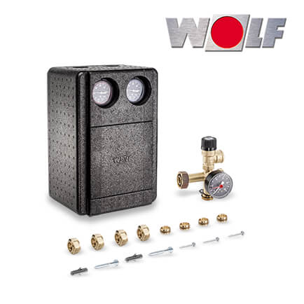 Wolf Solarpumpengruppe 20 mit Hocheffizienzpumpe (EEI < 0,20) in stock