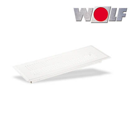 Wolf CWL Bodengitter, Metall weiß in stock