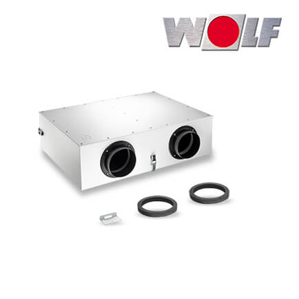 Wolf CWL Schalldämpfer, für Zu- und Abluft, DN125, Länge 482mm in stock