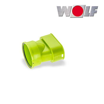 Wolf CWL Adapter Flachkanal 50x100 zum Anschluss an den Luftverteiler DN125-180 in stock