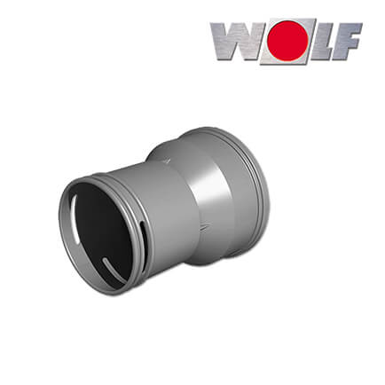 Wolf CWL Adapter DN90 zum Anschluss an den Luftverteiler in stock