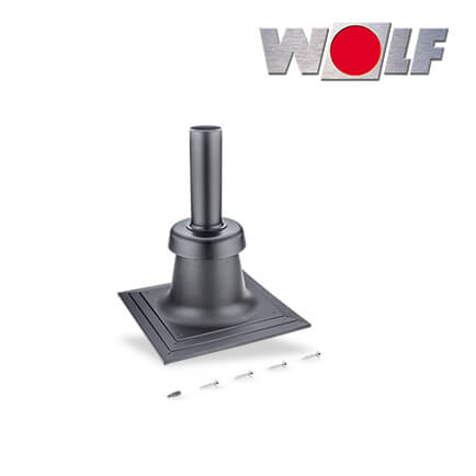 Wolf Schachtabdeckung DN80/83 aus Kunststoff für flexible und starre Systeme in stock
