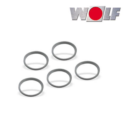 Wolf Dichtung für Abgasrohr DN80, 1 Satz = 5 Stück in stock