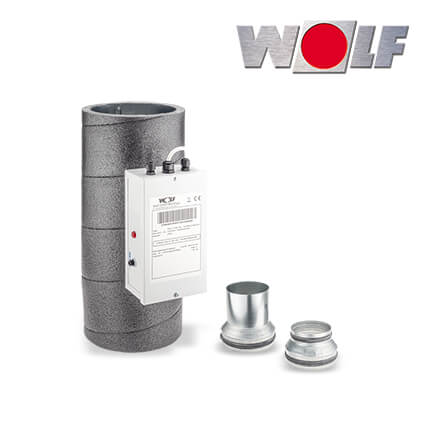 Wolf CWL Elektrisches Nachheizregister 1000W, DN125, CWL-180/F-150 Excellent in stock