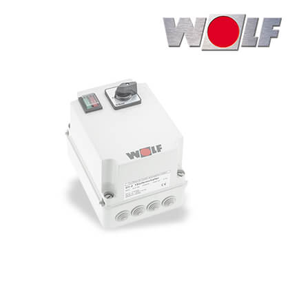 Wolf 1-Stufenschalter D1-2, Motorvollschutzschalter (8A, 400V) in stock