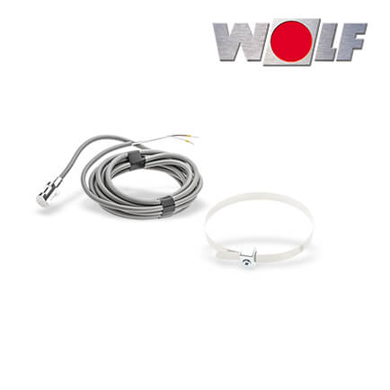 Wolf Rücklaufanlegefühler (NTC 5K) für Solarmodule SM1-2 und SM2-2 in stock