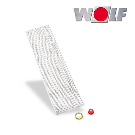 Wolf Umrüstsatz Erdgas E/LL auf Flüssiggas P für CGB-35, CGB-K40-35 in stock