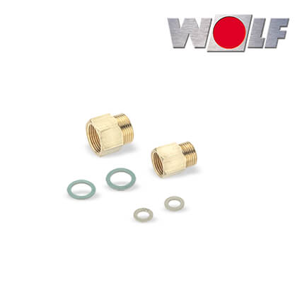 Wolf Adapter Kalt-/Warmwasseranschluss für CGW-2 in stock