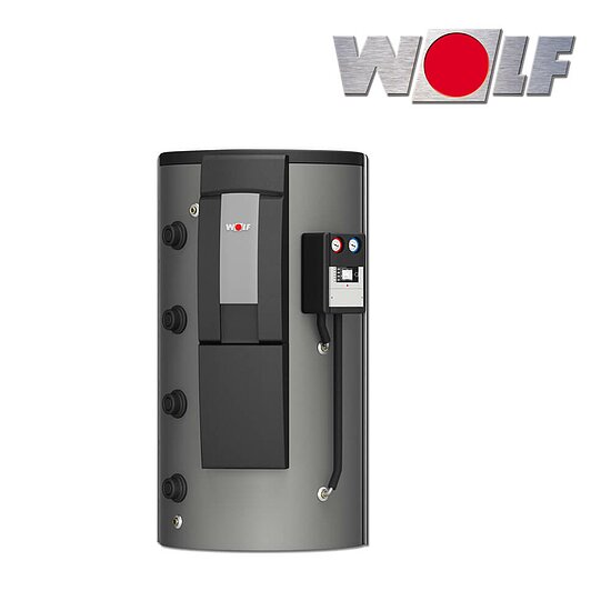 Wolf Paket Schichten-Pufferspeicher BSP-W-1000 inkl. Zubehör, für BWL-1S in stock