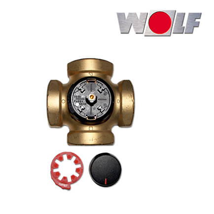 Wolf 4-Wegemischer DN50, kvs 40, Grauguss in stock