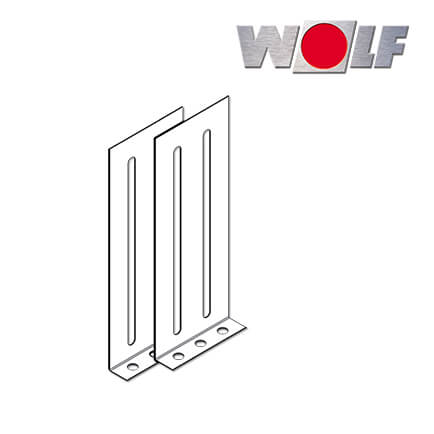 Wolf CAT Füsse höhenverstellbar für CAT-Unterputzkasten, Satz a 2 Stück in stock