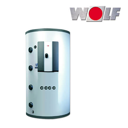 Wolf Paket Schichten-Pufferspeicher BSP-W-1000 inkl. Zubehör, für CHA in stock