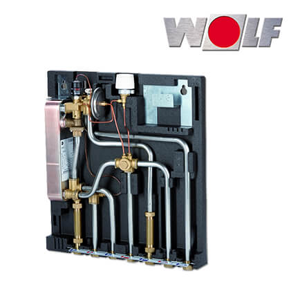 Wolf CAT-HT-ULTRA-CIRC 37 Wohnungsstation 10 - 15kW, 37 / 13,3 kW /l/min, Haube in stock