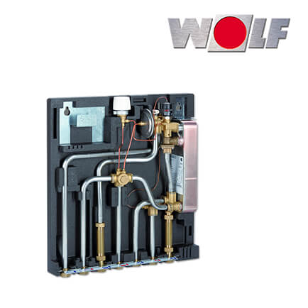 Wolf CAT-HT-CIRC 45 Wohnungsstation, 10 - 15 kW, WW 45 kW / 16,1 l/min in stock
