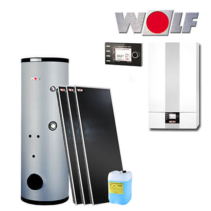 Wolf CGB-2-20 20kW Heiztherme, 3x Topson F3-1, SEM-2-400, BM2, 1 MK in stock