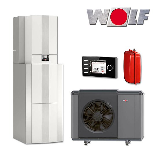 Wolf CHC-Monoblock 10/200, Wärmepumpencenter, Luft/Wasser-Wärmepumpe in stock