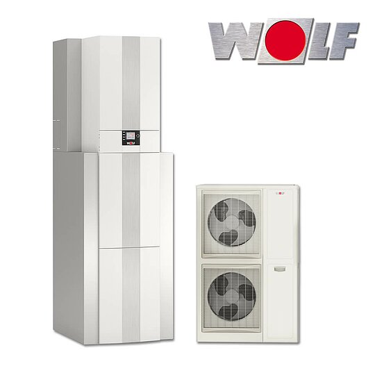 Wolf CHC-Split 10/300, Wärmepumpencenter, Luft/Wasser-Wärmepumpe in stock