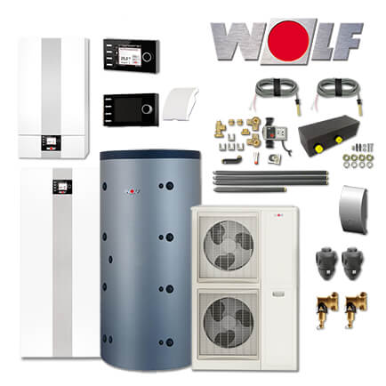 Wolf COB-2-29 29kW Öl-Brennwertkessel mit BWL-1SB-14, SPU-2-500 in stock