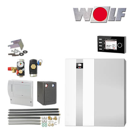 Wolf COB-2-29 29kW Öl-Brennwertkessel mit Speicher TR-160, Mischer in stock