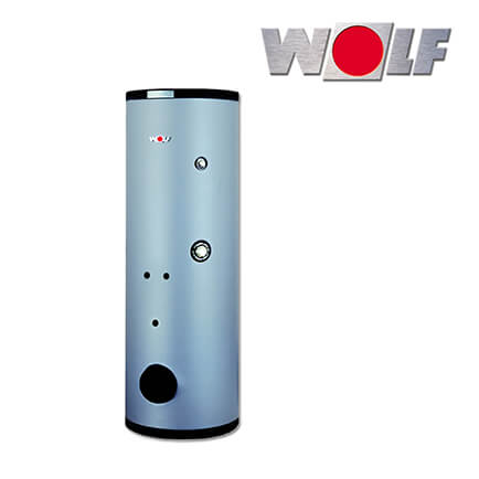Wolf Warmwasser-Solarspeicher SEM-1-500, 2 Glattrohr-Wärmetauschern, 500 Liter in stock