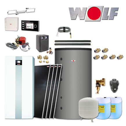 Wolf TGB-2-20 20kW Gasbrennwertkessel Gas-Kessel, 4x Topson F3-1, BSH-500, BM-2 in stock