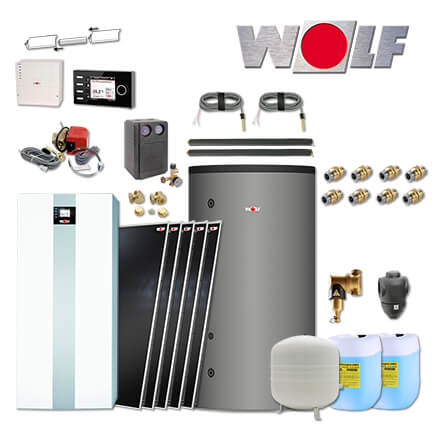 Wolf TGB-2-20 20kW Gasbrennwertkessel Gas-Kessel, 5x Topson F3-1, BSH-800, BM-2 in stock