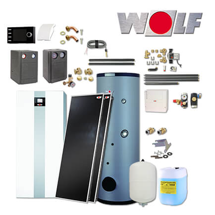 Wolf TGB-2-20 20kW Gasbrennwertkessel, 2x Topson F3-1, SEM-2-300, BM-2, 1 MK in stock