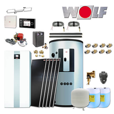 Wolf TGB-2-30 30kW Gas-Brennwertkessel Gaskessel, 5x Topson F3-1, BSP-800, BM-2 in stock