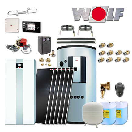 Wolf TGB-2-30 30kW Gas-Brennwertkessel Gaskessel, 6x Topson F3-1, BSP-1000, BM-2 in stock