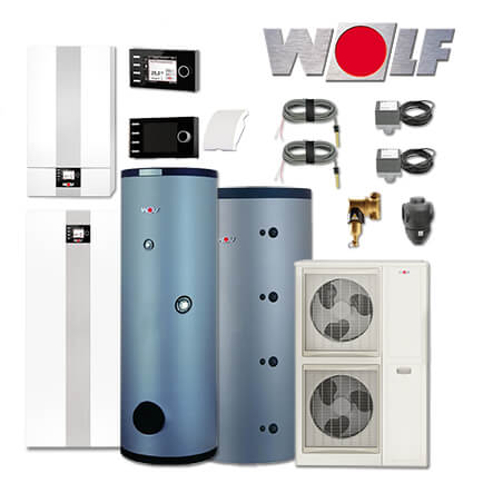 Wolf TOB-18 18kW Ölbrennwertkessel mit BWL-1SB-10, SPU-1-200, SEW-1-300 in stock